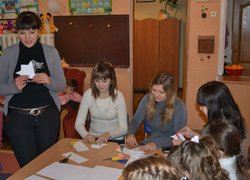 Волонтерський загін УНУС в обласному міжрегіональному центрі соціально-психологічної реабілітації дітей